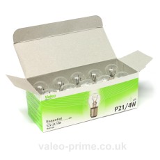 Valeo P21/4W Bulb Essential P/N 32205 - 1000 Pack